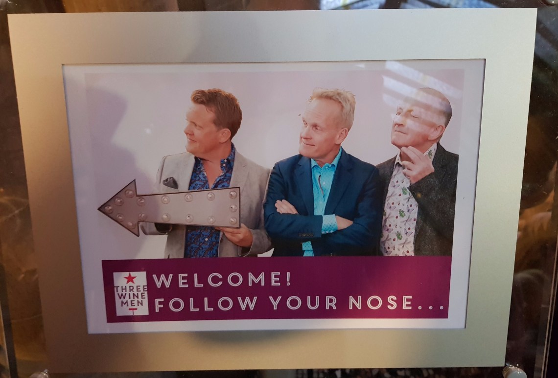 follow your nose!