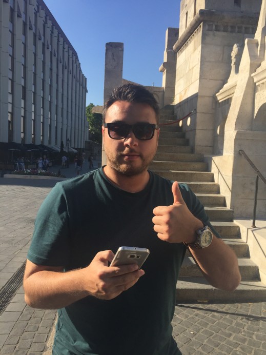 Me trying to find the wine tasting in Budapest