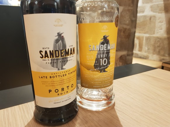Sandeman Port bottles